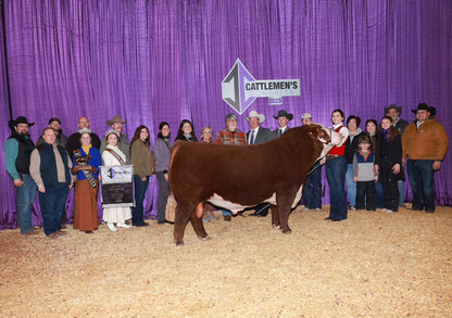ASM 405B RED MAN 325L Polled Hereford Bull-Genesource